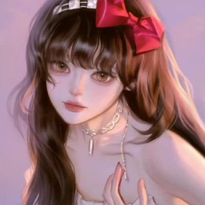 2025女生简单大方手绘气质头像