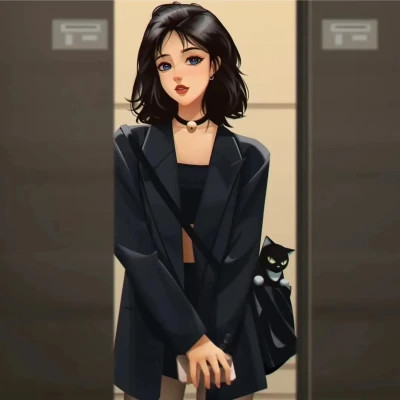 2025女生简单大方手绘气质头像