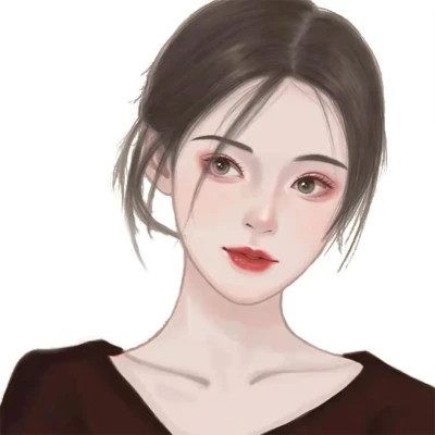 2025女生简单大方手绘气质头像