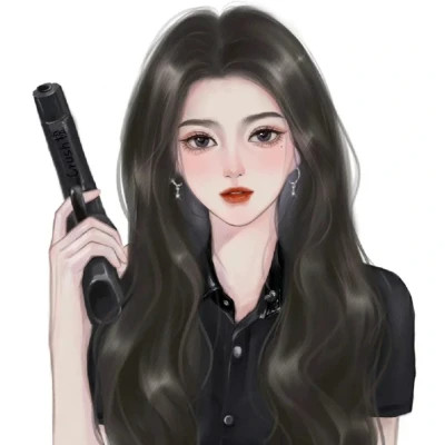 女生简单耐看头像图片手绘