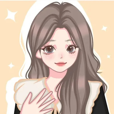 好看的微信头像女手绘图