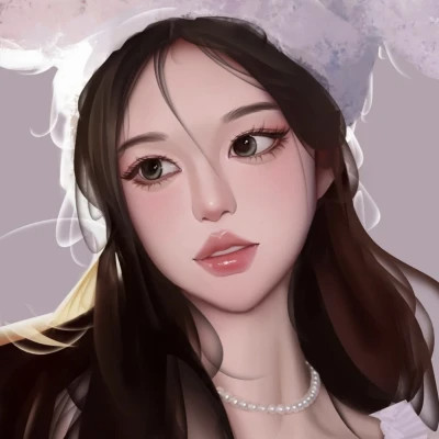 时尚美女漫画图片微信头像图片