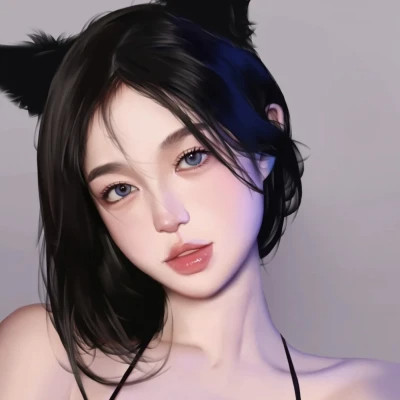 时尚美女漫画图片微信头像图片