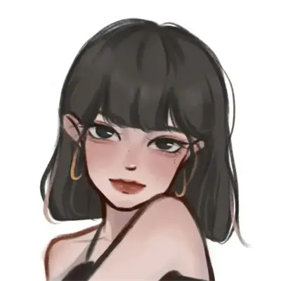 时尚美女漫画图片微信头像图片