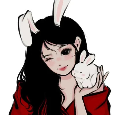 时尚美女漫画图片微信头像图片