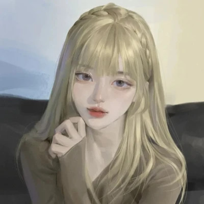 时尚美女漫画图片微信头像图片