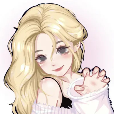 时尚美女漫画图片微信头像图片