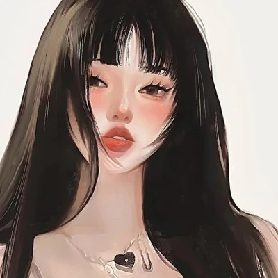 有品位的微信头像女卡通手绘