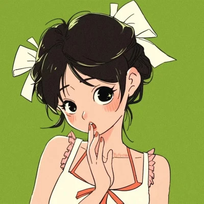 2025新版微信头像卡通女手绘