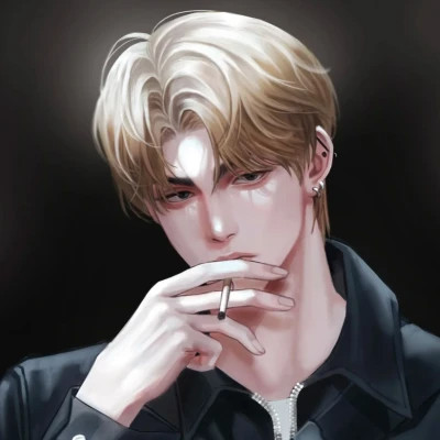 超好看的手绘男生头像图片