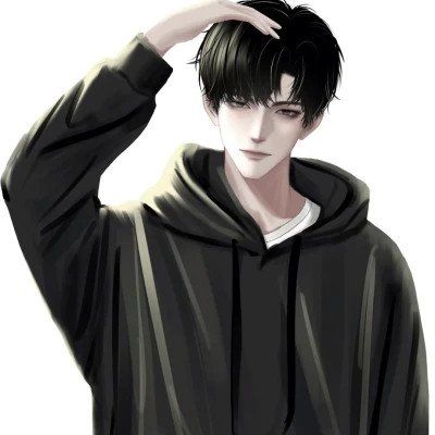 超好看的手绘男生头像图片
