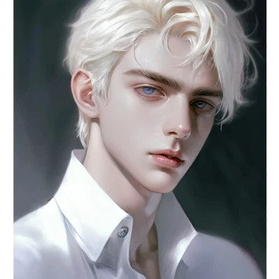 超好看的手绘男生头像图片