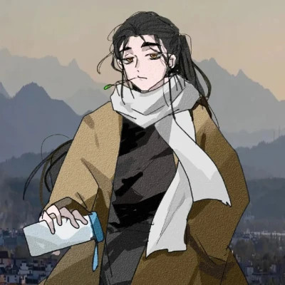 手绘高质量头像男高清图片