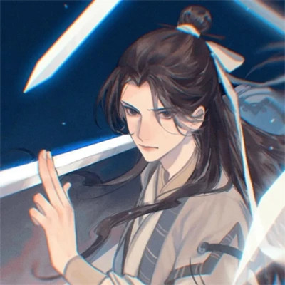 手绘帅气男生头像图片