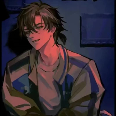 高质量小众头像动漫男