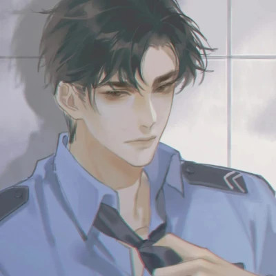 动漫手绘头像男生高清图片