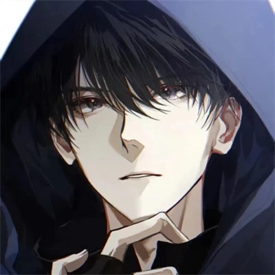 小众头像男生绘画高清图片