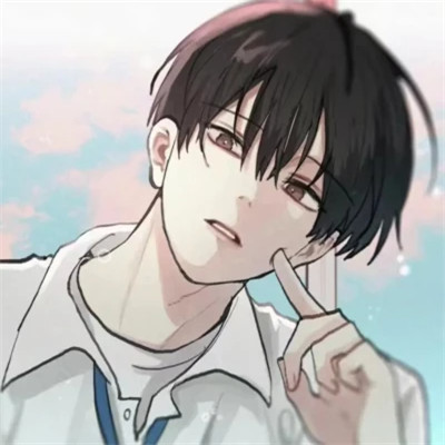 小众头像男生绘画高清图片