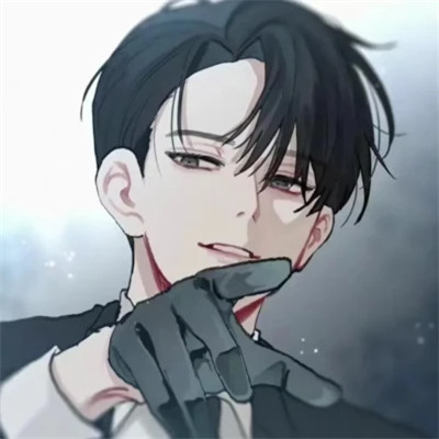 小众头像男生绘画高清图片