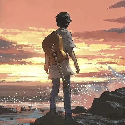 小众头像男生绘画高清图片