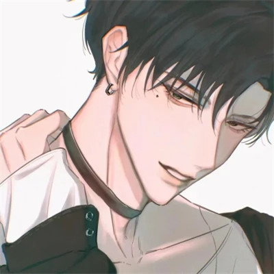 小众头像男生绘画高清图片