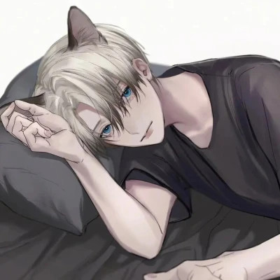 小众头像男生绘画高清图片