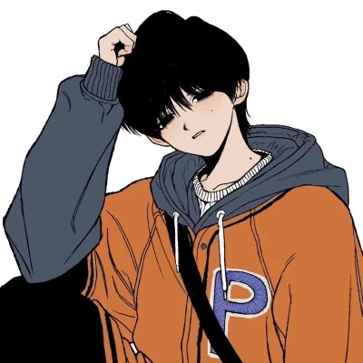 男生微信小众而个性的手绘头像