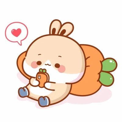 稀有的好看的卡通头像情侣