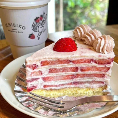 多风格的草莓蛋糕头像图片