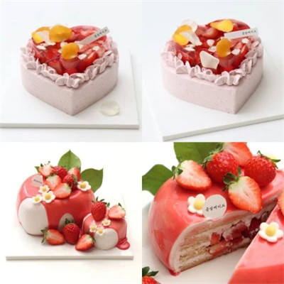 美味可口草莓蛋糕微信头像图片