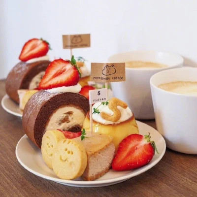 美味可口草莓蛋糕微信头像图片