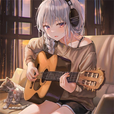 文艺小众女生头像卡通动漫图片