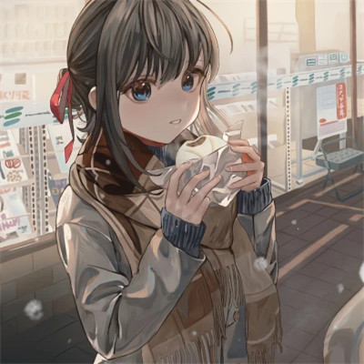 文艺小众女生头像卡通动漫图片
