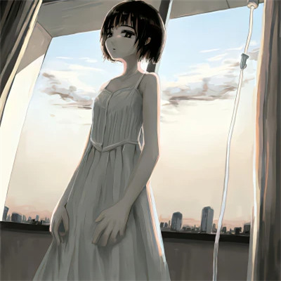 女生高级小众头像动漫