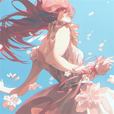 女生高级小众头像动漫
