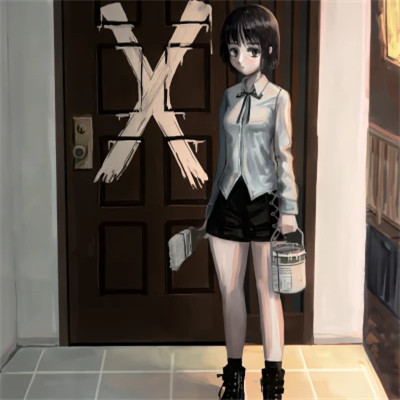 女生高级小众头像动漫