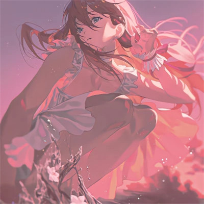 女生高级小众头像动漫