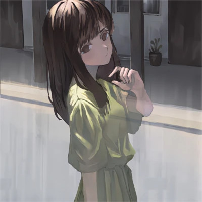 女生高级小众头像动漫