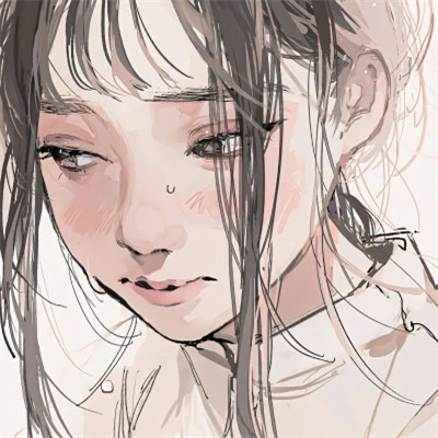 女生头像慵懒动漫小众图片