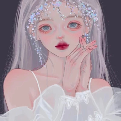 一眼惊艳的动漫女头清冷