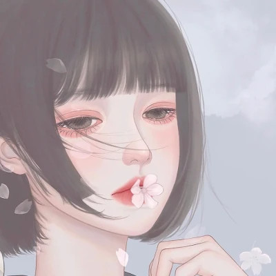 一眼惊艳的动漫女头清冷