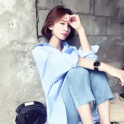 真人潮流简约情头一男一女