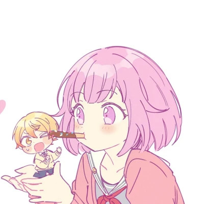 超甜宠溺的动漫情侣头像