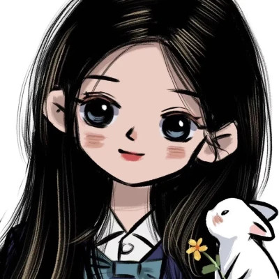 情侣独一无二的头像一男一女一左一右