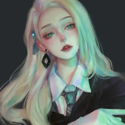 情侣独一无二的头像一男一女一左一右