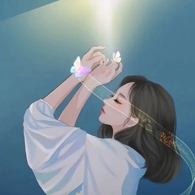 最火爆微信情侣头像一男一女动漫
