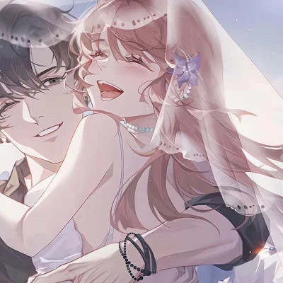 最火爆微信情侣头像一男一女动漫