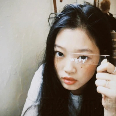 复古胶片头像女生回忆图片