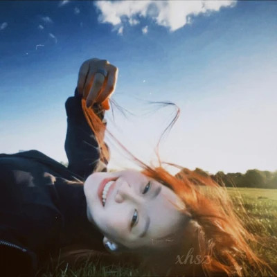 复古胶片女生头像高清真人