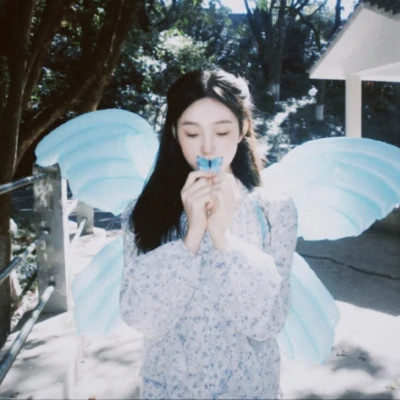 胶片类型女生头像图片